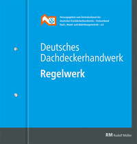 Vorderes Coverbild Deutsches Dachdeckerhandwerk Regelwerk - in 2 DIN A4-Ordnern