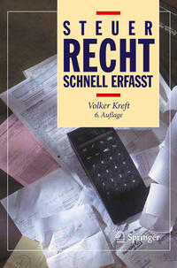 Vorderes Coverbild Steuerrecht - Schnell erfasst