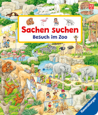 Vorderes Coverbild Sachen suchen: Besuch im Zoo