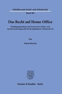 Vorderes Coverbild Das Recht auf Home-Office.
