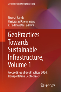 Vorderes Coverbild GeoPractices Towards Sustainable Infrastructure, Volume 1