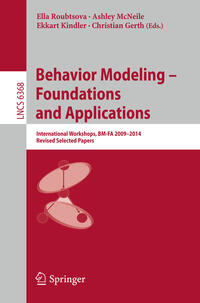 Vorderes Coverbild Behavior Modeling -- Foundations and Applications