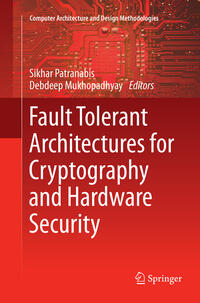 Vorderes Coverbild Fault Tolerant Architectures for Cryptography and Hardware Security