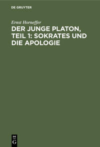 Vorderes Coverbild Der junge Platon, Teil 1: Sokrates und die Apologie