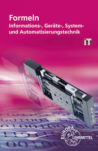 Vorderes Coverbild Formeln Informations-, Geräte-, System- und Automatisierungstechnik