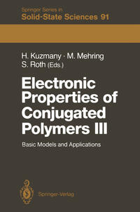 Vorderes Coverbild Electronic Properties of Conjugated Polymers III