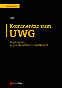 Vorderes Coverbild Kommentar zum UWG
