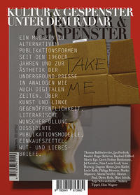 Vorderes Coverbild Kultur & Gespenster / Kultur & Gespenster 20: Unter dem Radar