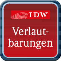 Vorderes Coverbild IDW Verlautbarungen - Online-Ausgabe mit MAIK (AI)