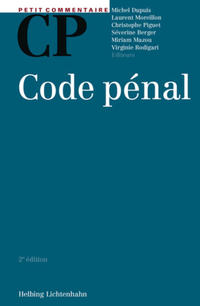 Vorderes Coverbild Code pénal