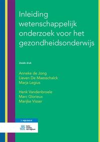 Vorderes Coverbild Inleiding wetenschappelijk onderzoek voor het gezondheidsonderwijs