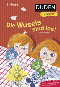 Vorderes Coverbild Duden Leseprofi – Die Wusels sind los, 2. Klasse