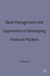 Vorderes Coverbild Bank Management and Supervision in Developing Financial Markets