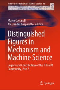 Vorderes Coverbild Distinguished Figures in Mechanism and Machine Science