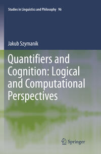 Vorderes Coverbild Quantifiers and Cognition: Logical and Computational Perspectives