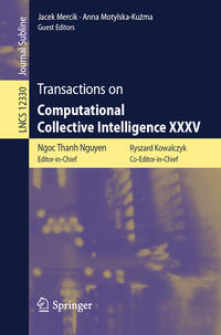 Vorderes Coverbild Transactions on Computational Collective Intelligence XXXV