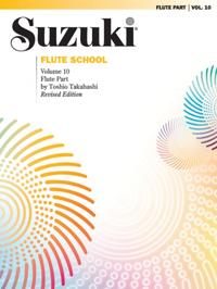Vorderes Coverbild Suzuki Flute School Flute Part, Volume 10 (Revised)
