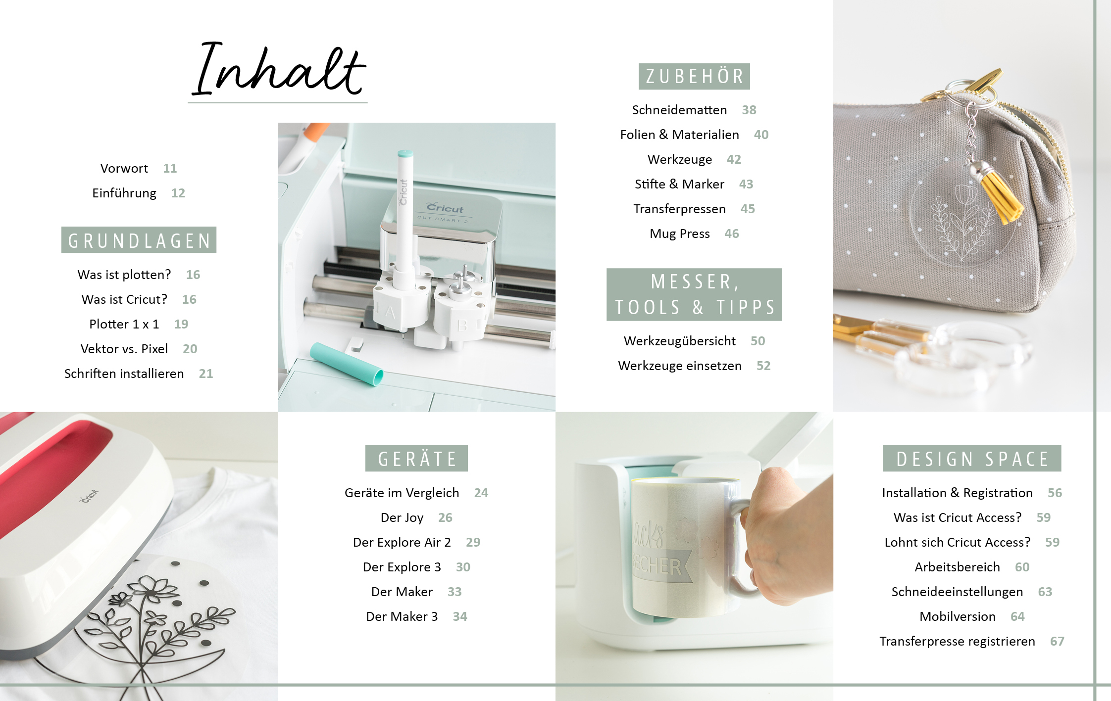 Beispielinhalt (Bild) Plotten leicht gemacht mit Cricut