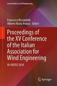 Vorderes Coverbild Proceedings of the XV Conference of the Italian Association for Wind Engineering