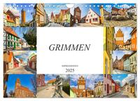 Vorderes Coverbild Grimmen Impressionen (Wandkalender 2025 DIN A4 quer), CALVENDO Monatskalender