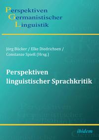 Vorderes Coverbild Perspektiven linguistischer Sprachkritik