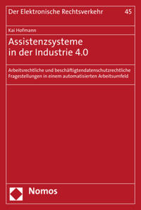 Vorderes Coverbild Assistenzsysteme in der Industrie 4.0