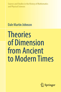 Vorderes Coverbild Theories of Dimension from Ancient to Modern Times