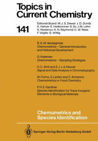 Vorderes Coverbild Chemometrics and Species Identification