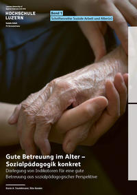 Vorderes Coverbild Gute Betreuung im Alter – Sozialpädagogik konkret