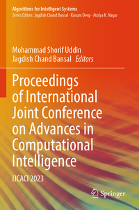 Vorderes Coverbild Proceedings of International Joint Conference on Advances in Computational Intelligence