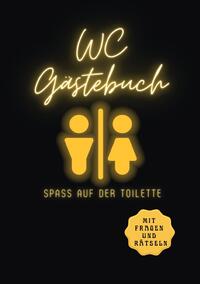 Vorderes Coverbild WC Gästebuch