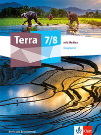 Vorderes Coverbild Terra Geographie 7/8. Ausgabe Berlin, Brandenburg Gymnasium, Integrierte Sekundarschule, Oberschule