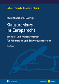 Vorderes Coverbild Klausurenkurs im Europarecht