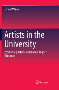 Vorderes Coverbild Artists in the University
