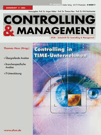 Vorderes Coverbild Controlling in TIME-Unternehmen