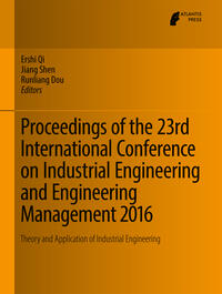 Vorderes Coverbild Proceedings of the 23rd International Conference on Industrial Engineering and Engineering Management 2016