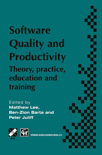 Vorderes Coverbild Software Quality and Productivity