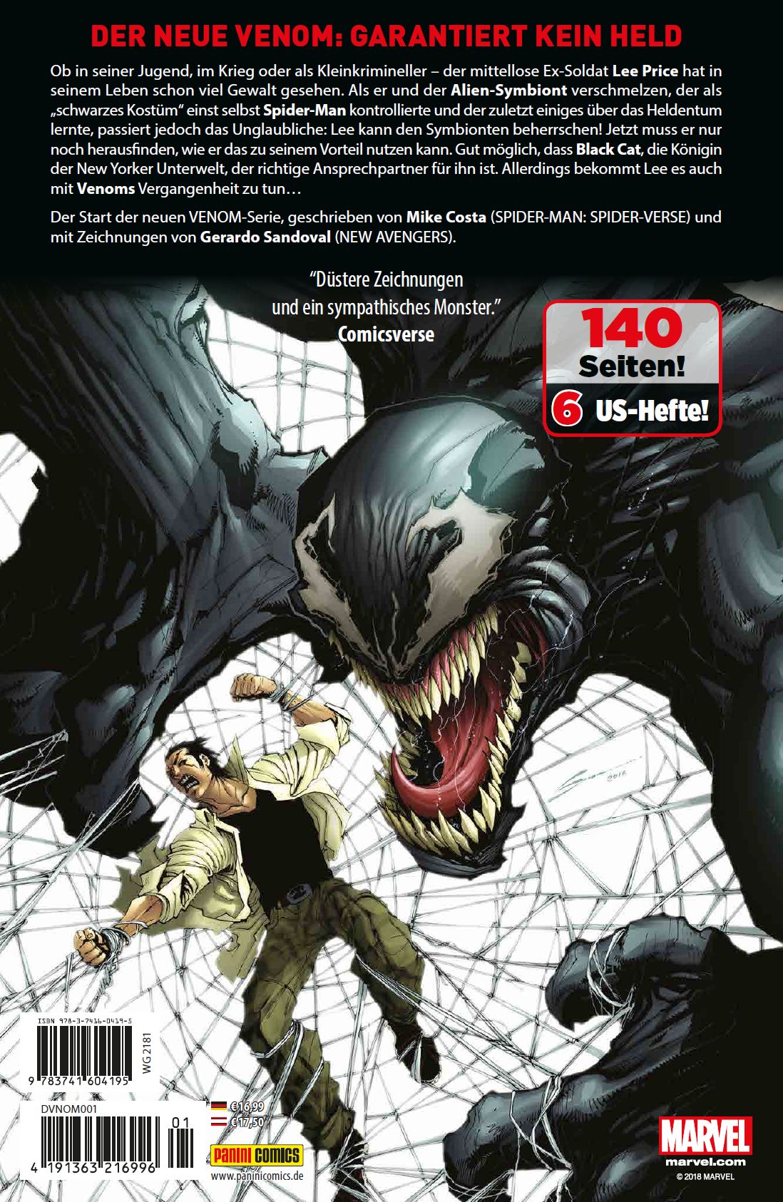 Rückseitencover Venom
