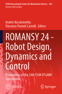 Vorderes Coverbild ROMANSY 24 - Robot Design, Dynamics and Control