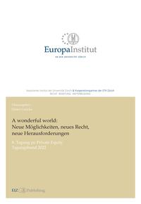 Vorderes Coverbild A wonderful world: Neue Möglichkeiten, neues Recht, neue Herausforderungen