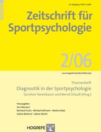 Vorderes Coverbild Zeitschrift für Sportpsychologie