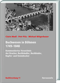 Vorderes Coverbild Buchwesen in Böhmen 1749–1848