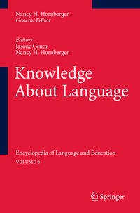 Vorderes Coverbild Knowledge About Language