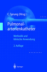 Vorderes Coverbild Pulmonalarterienkatheter