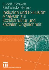Vorderes Coverbild Inklusion und Exklusion: Analysen zur Sozialstruktur und sozialen Ungleichheit