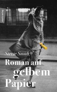 Vorderes Coverbild Roman auf gelbem Papier