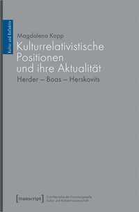 Vorderes Coverbild Kulturrelativistische Positionen und ihre Aktualität