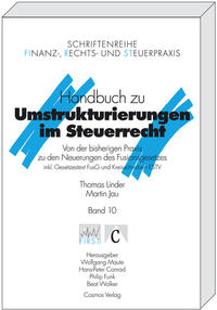 Vorderes Coverbild Handbuch zu Umstrukturierungen im Steuerrecht