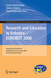 Vorderes Coverbild Research and Education in Robotics -- EUROBOT 2008