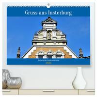 Vorderes Coverbild Gruss aus Insterburg - Historische Stadtansichten (hochwertiger Premium Wandkalender 2026 DIN A2 quer), Kunstdruck in Hochglanz
